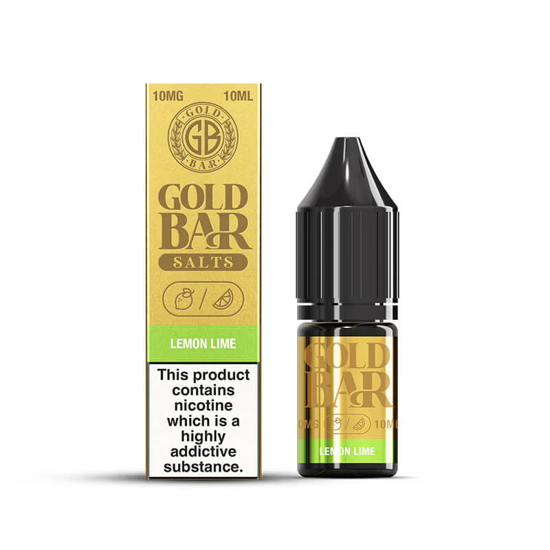 Gold Bar - Lemon Lime Nic Salt 10ml