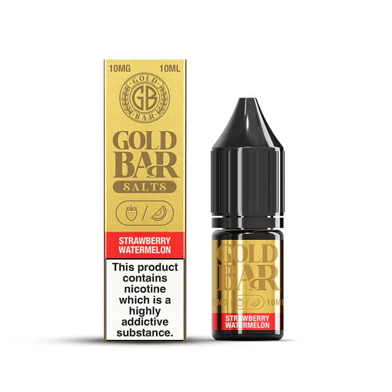 Gold Bar - Strawberry Watermelon Nic Salt 10ml