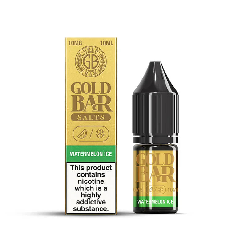 Gold Bar - Watermelon Ice Nic Salt 10ml