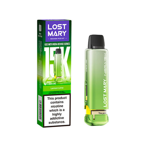 Lost Mary Nera 15K Replaceable Pods
