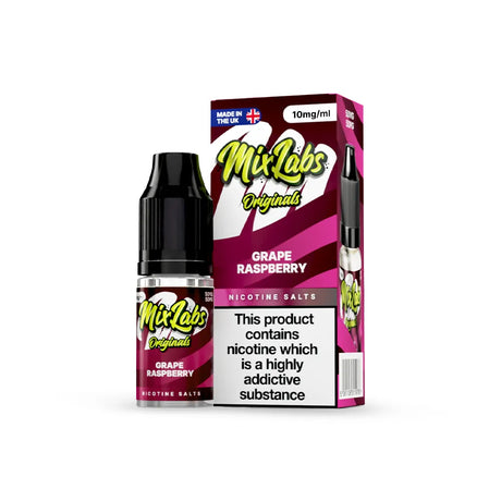 Mix Labs Originals - Grape Raspberry Nic Salt 10ml