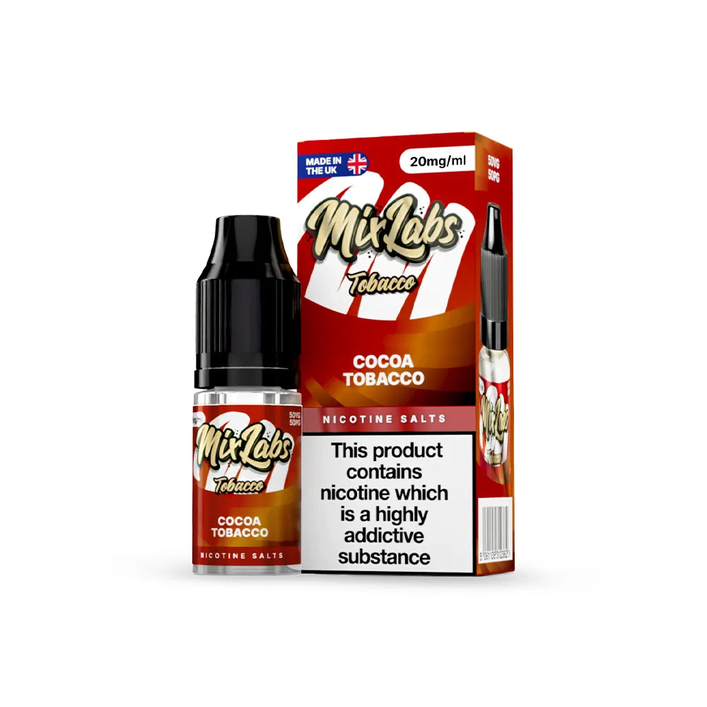 Mix Labs Tobacco - Cocoa Tobacco Nic Salt 10ml
