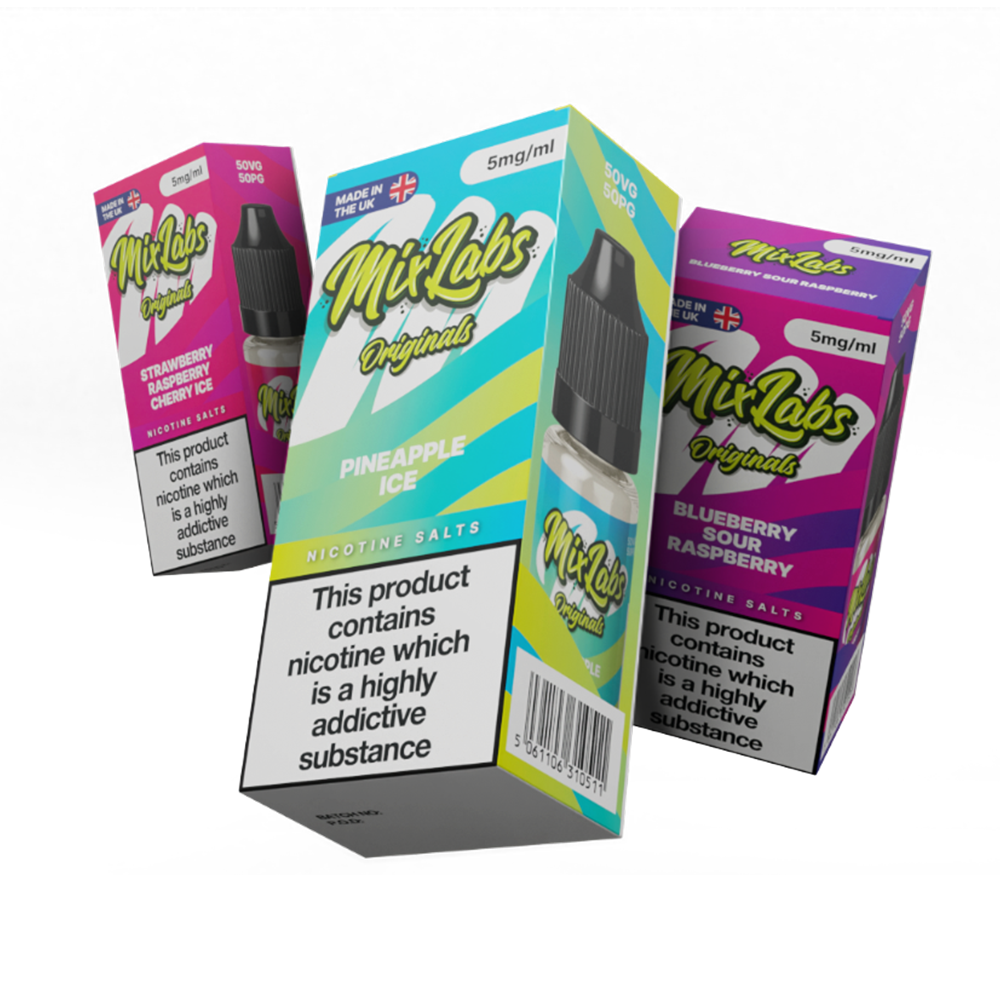Mix Labs Originals pre-duty nicotine salt e-liquid