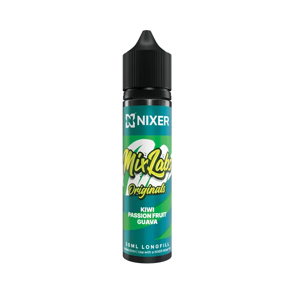 Nixer x Mix Labs Originals - Kiwi Passionfruit Guava 30ml Longfill