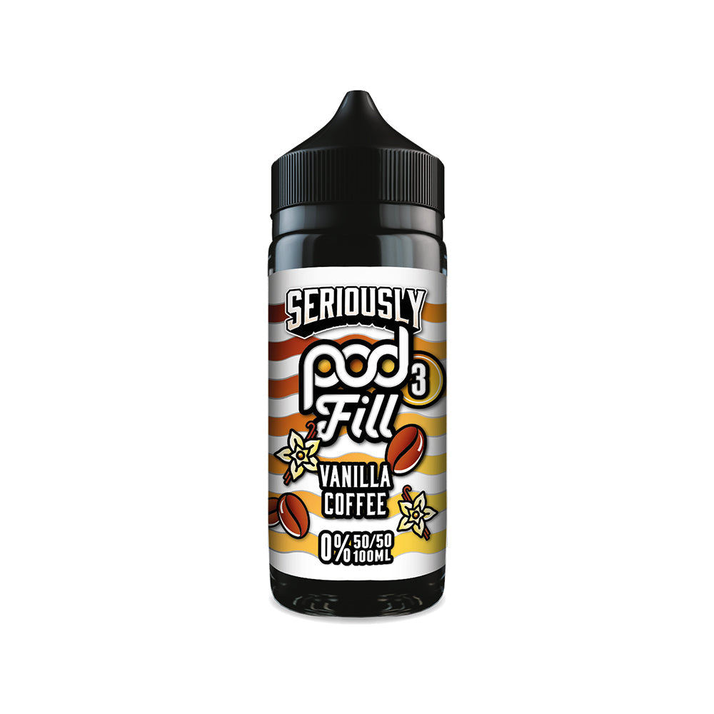 Seriously Pod Fill 3 - Vanilla Coffee 100ml
