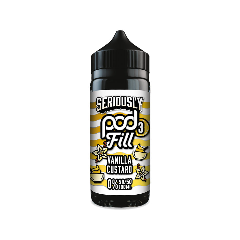 Seriously Pod Fill 3 - Vanilla Custard 100ml