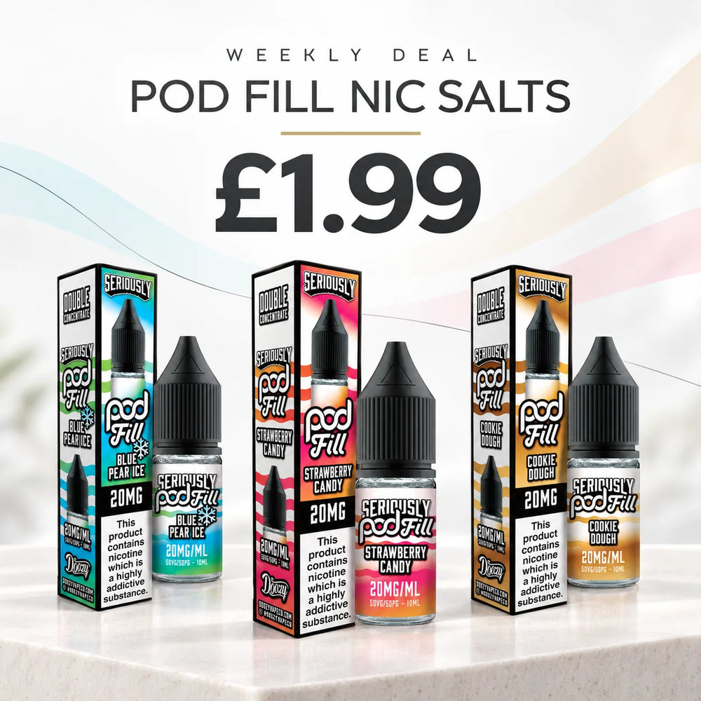 Seriously Pod Fill Nic Salts