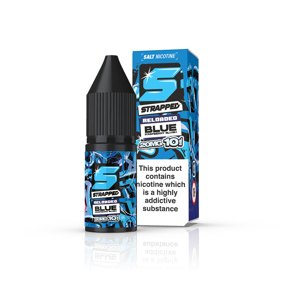 Strapped Reloaded - Blue Raspberry Slush Nic Salt