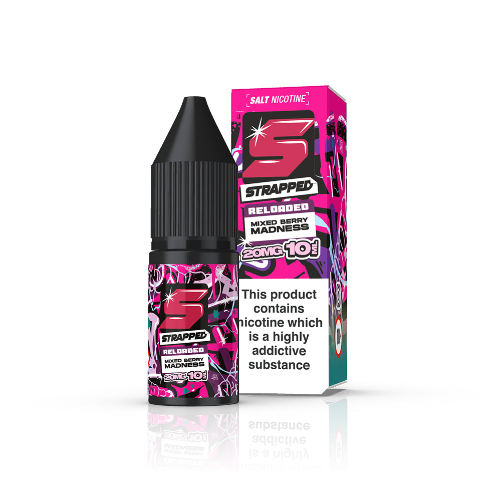 Strapped Reloaded - Mixed Berry Madness Nic Salt