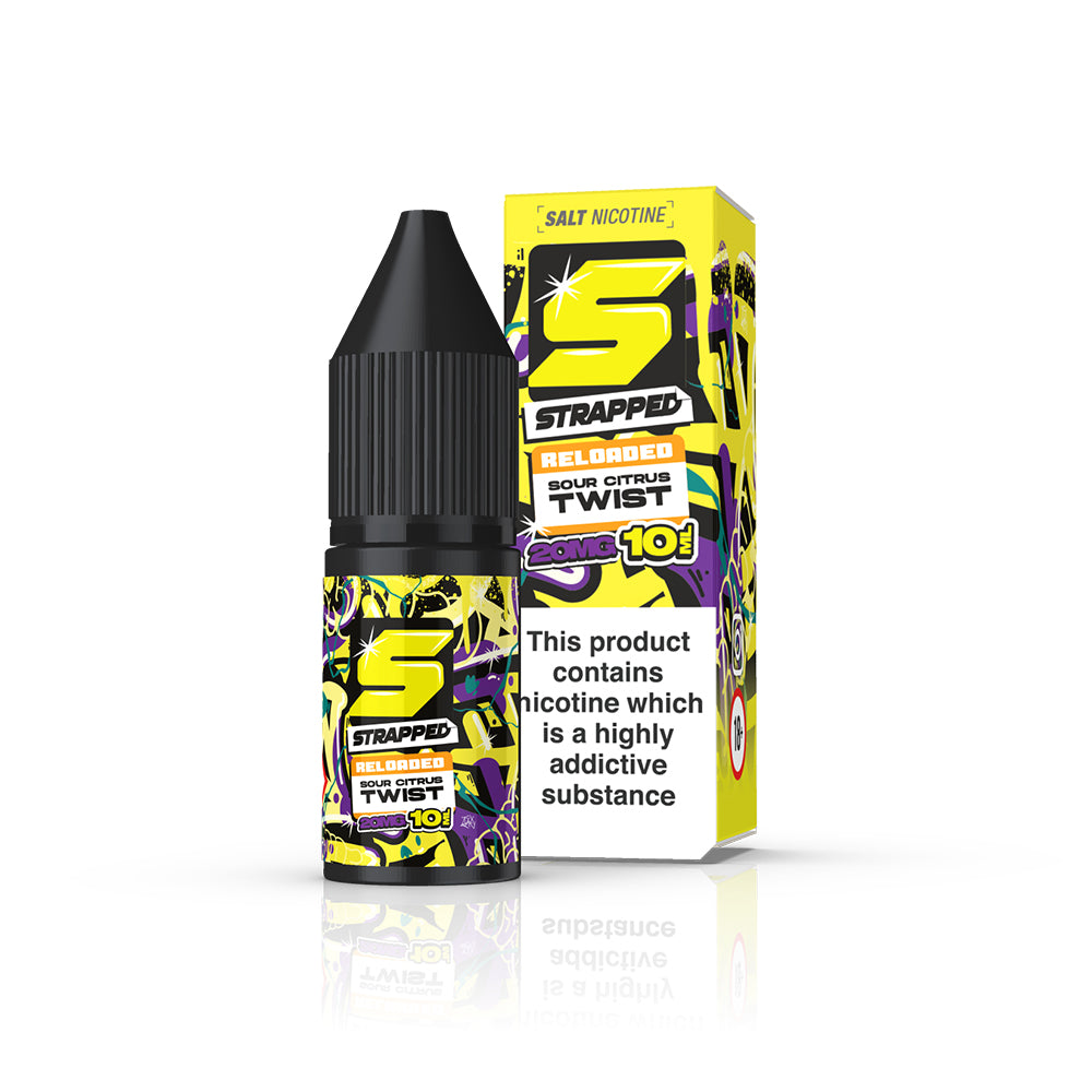 Strapped Reloaded - Sour Citrus Twist Nic Salt