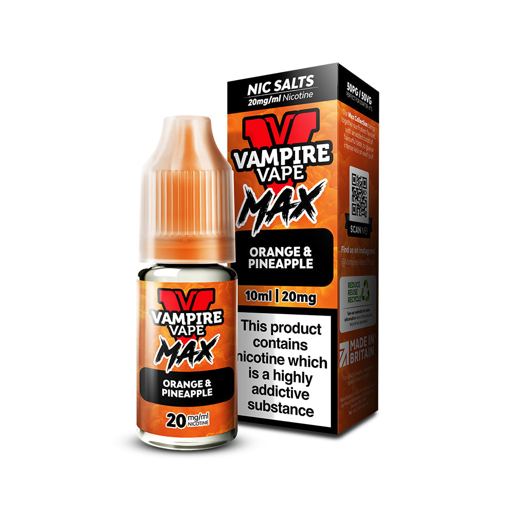 Vampire Vape Max - Orange & Pineapple Nic Salt