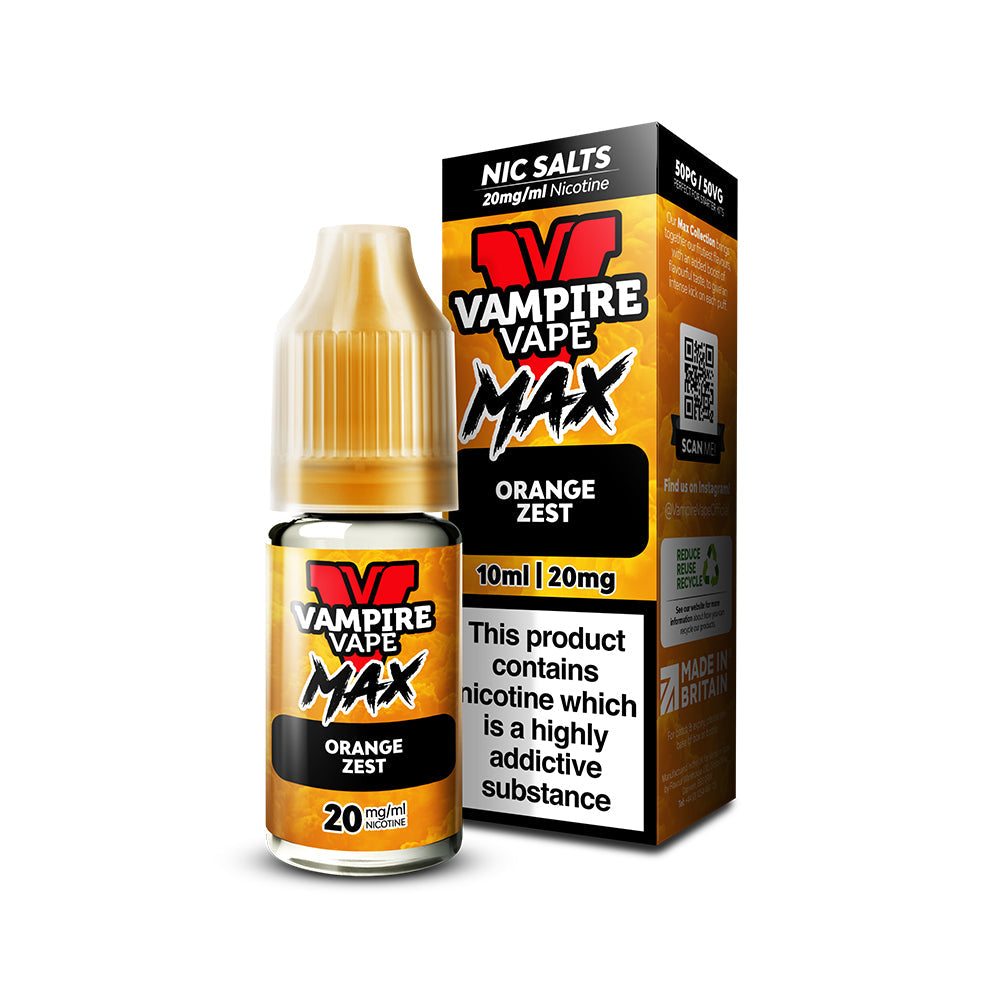 Vampire Vape Max - Orange Zest Nic Salt