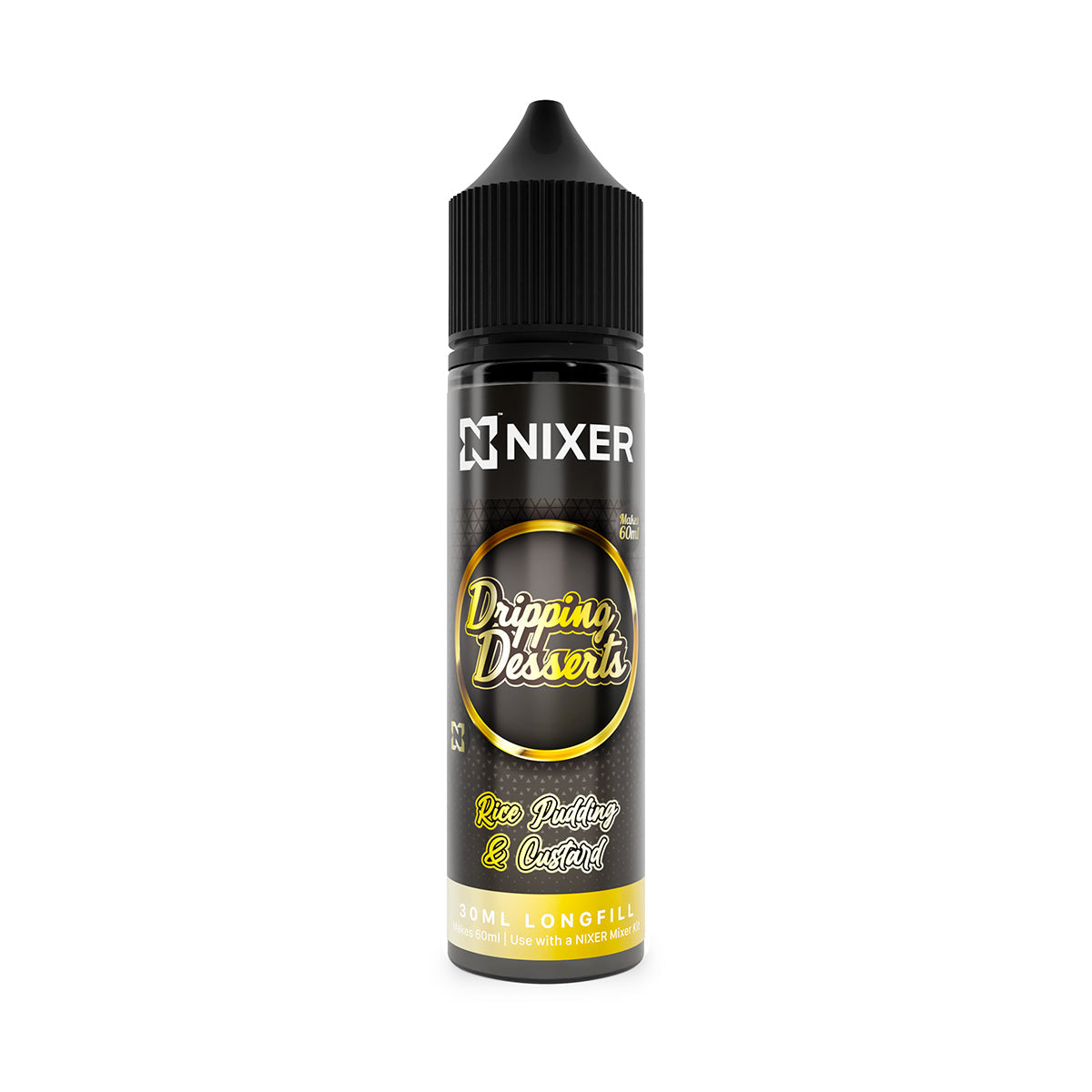 Nixer x Dripping Desserts - Rice Pudding & Custard 30ml