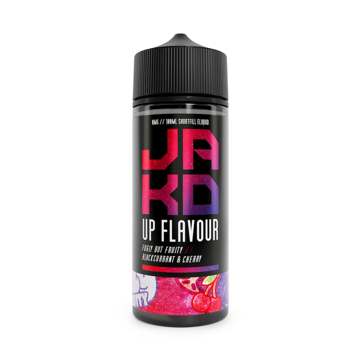 JAK'D - Fugly But Fruity // Blackcurrant & Cherry 100ml