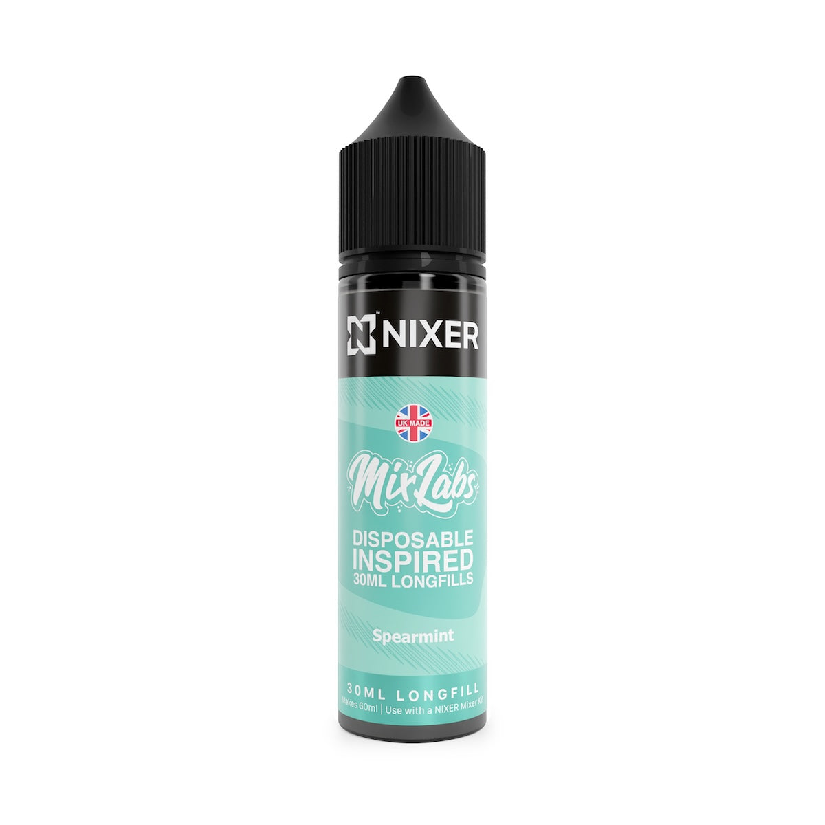 Nixer x Mix Labs - Spearmint 30ml Longfill