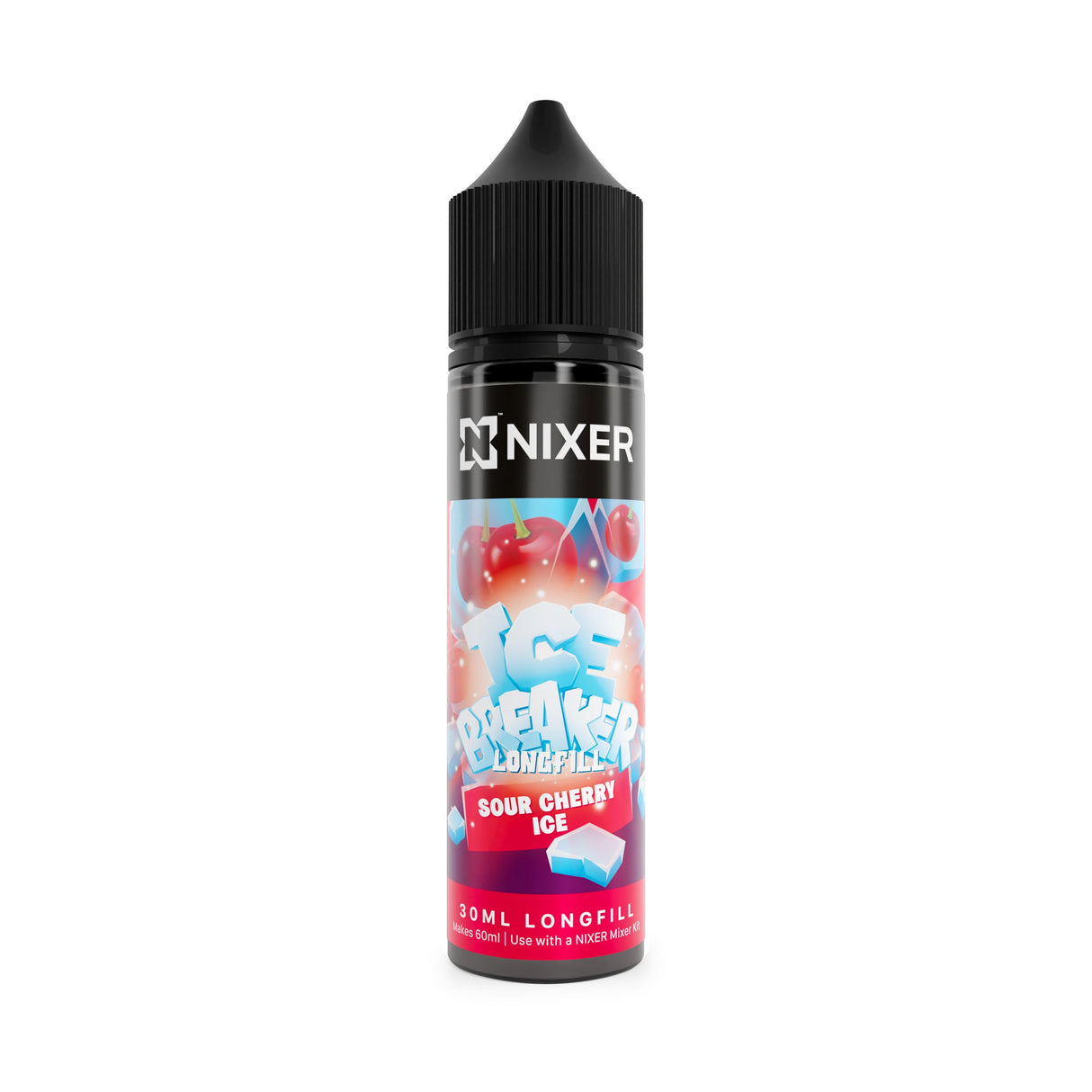 Nixer x Ice Breaker - Sour Cherry Ice 30ml Longfill