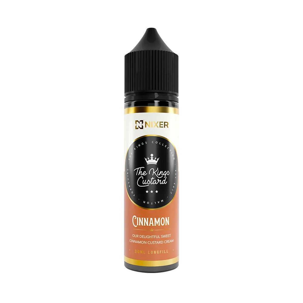 Nixer x The Kings Custard - Cinnamon 30ml Longfill