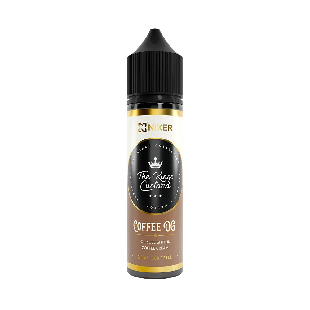 Nixer x The Kings Custard - Coffee OG 30ml Longfill