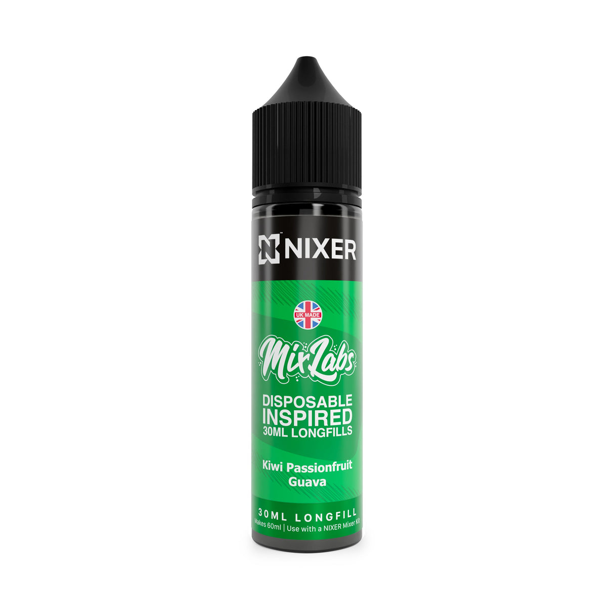 Nixer x Mix Labs - Kiwi Passionfruit Guava 30ml Longfill