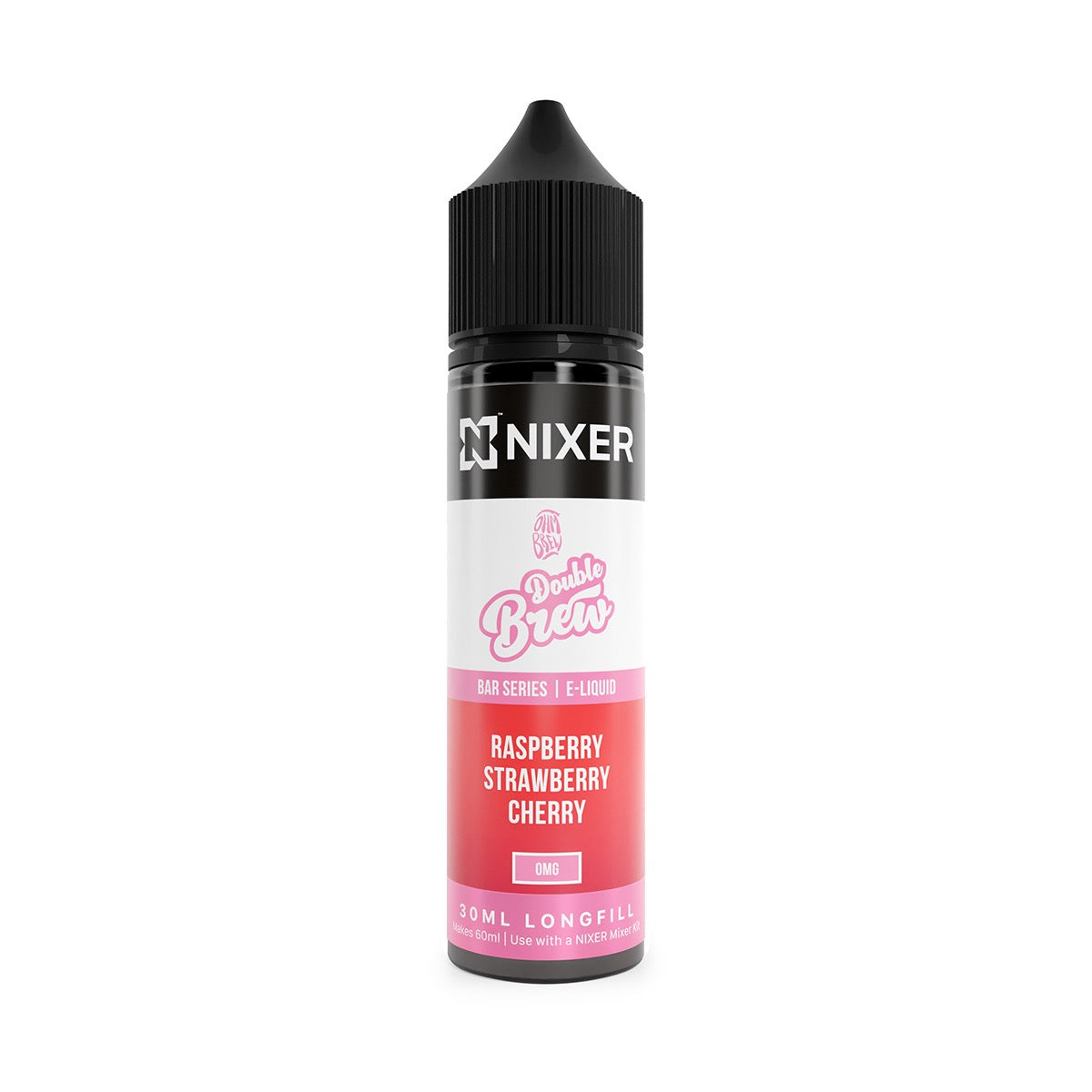 Nixer x Ohm Brew - Raspberry Strawberry Cherry 30ml