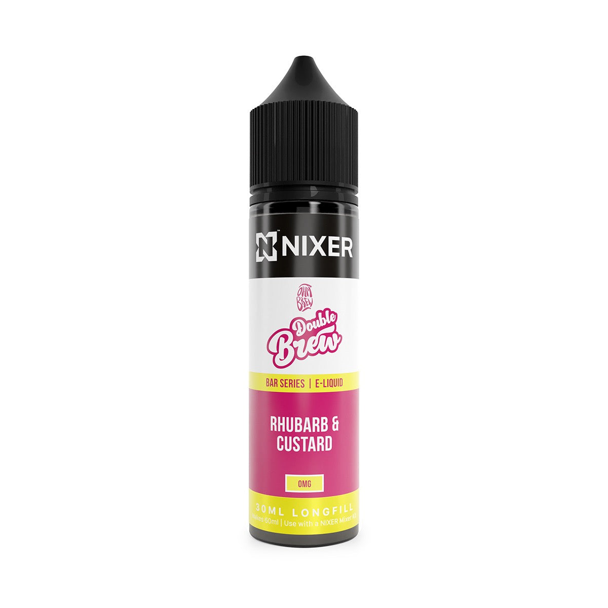 Nixer x Ohm Brew - Rhubarb & Custard 30ml