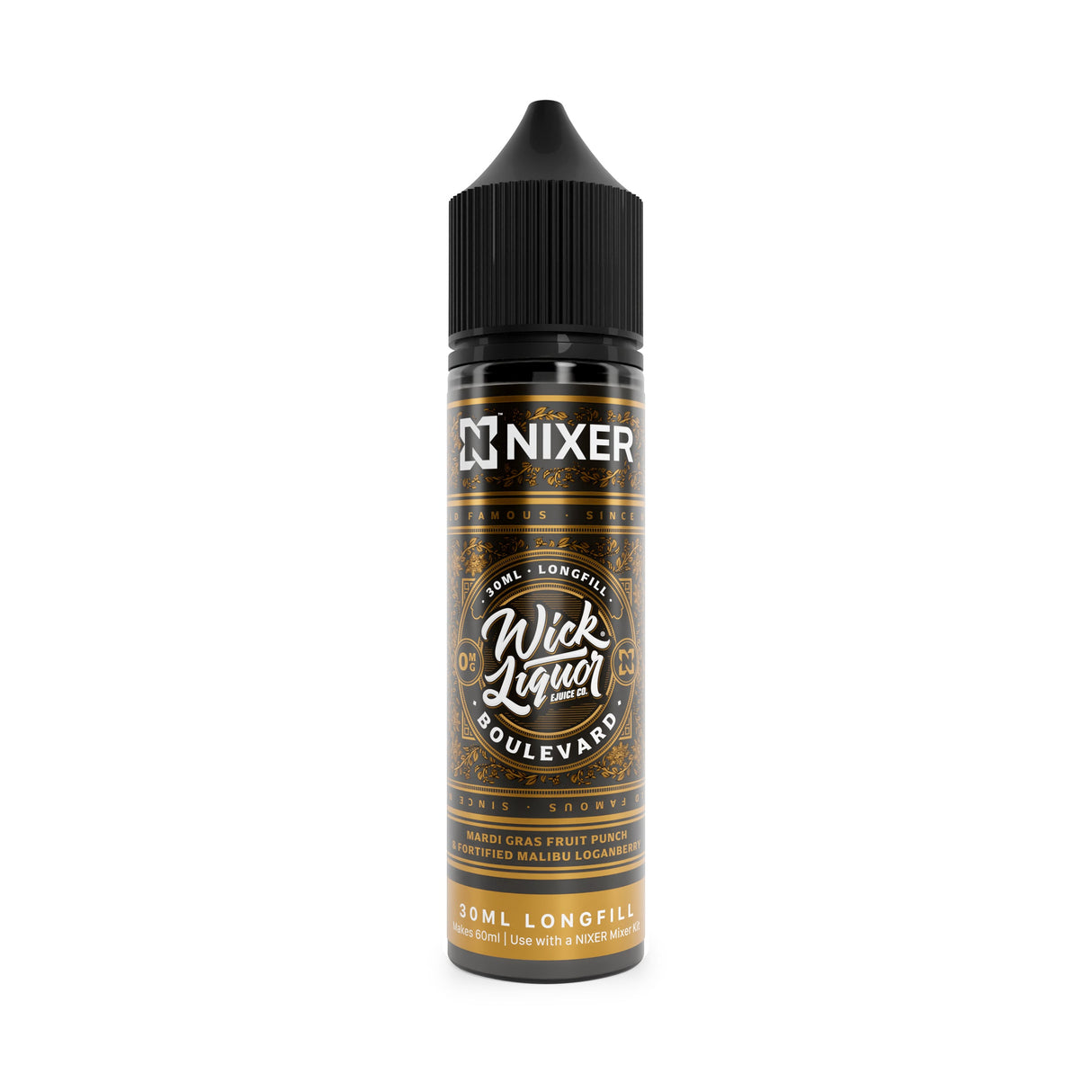 Nixer x Wick Liquor - Boulevard 30ml Longfill