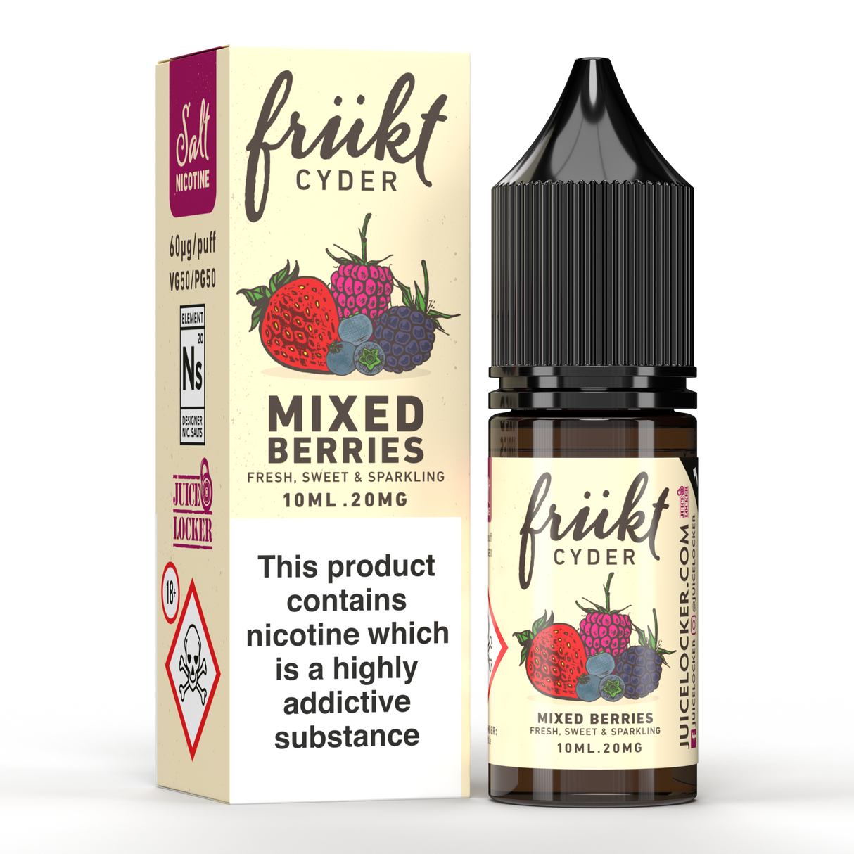 Frukt Cyder - Mixed Berries Nic Salt