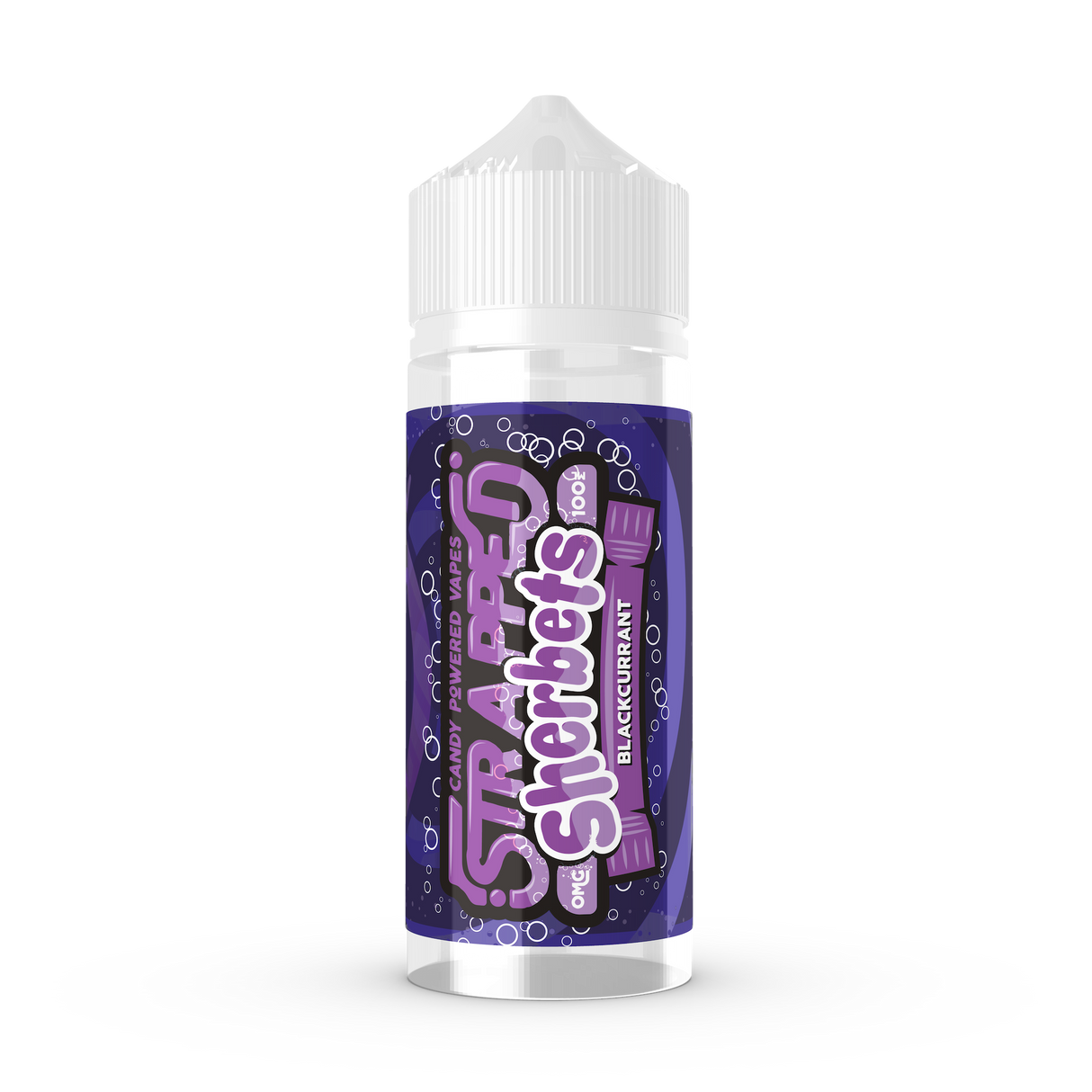 Strapped Sherbets - Blackcurrant Sherbet 100ml