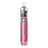 Aspire Cyber G vape kit in Pink featuring metallic finish and transparent top section.