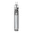 Aspire Cyber G vape kit in Silver with aclear pod on a white background